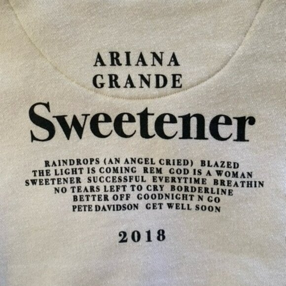 Ariana Grande Sweetener Tour Hoodie H&M - Picture 5 of 6